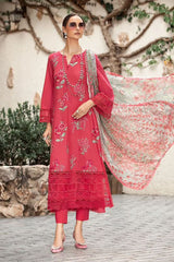 Maria B M Prints Unstitched 3 Piece Lawn Eid Suit-MPT-1802-A