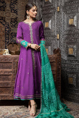 Zaaviay Stitched Eid Edit Khushboo (Three Piece)