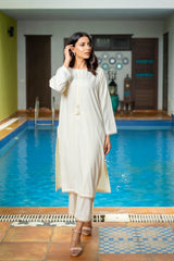 Bayaan By Mashrib Stitched 2 Piece Summer Suit-Wafa - 2pc