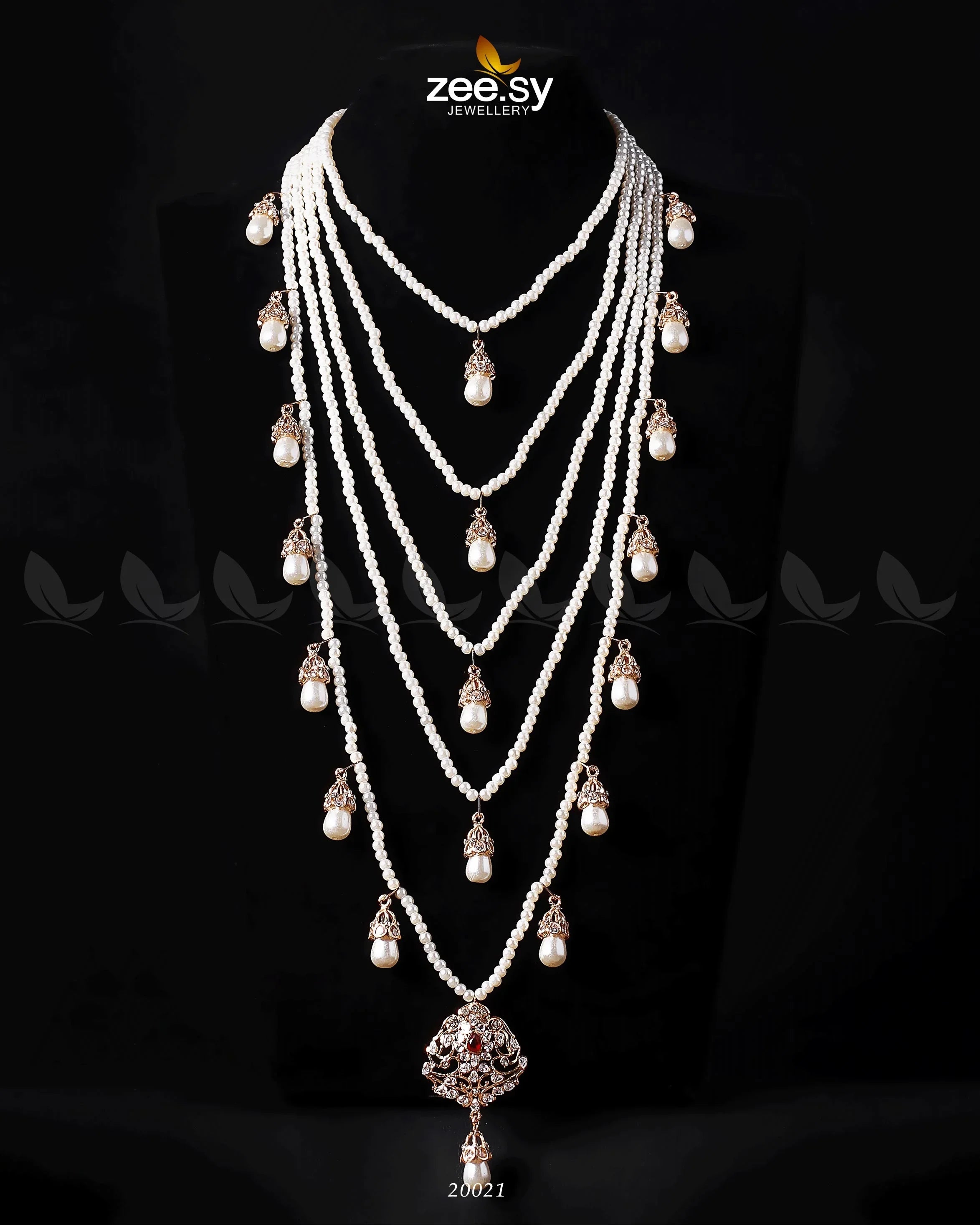 Hyderabadi Panch lara Malla - Zeesy Jewellery