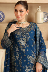 Sonehri by Ramsha Unstitched 3 Piece Chiffon Vol-02 Suit-BB-202