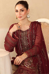 Sonehri by Ramsha Unstitched 3 Piece Chiffon Vol-02 Suit-BB-204