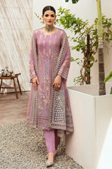 Kashish By Ramsha Unstitched 3 Piece Weightless Chiffon Vol-02 Collection'2024-K-204
