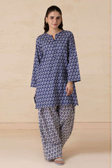 Zellbury Stitched 2 Piece Lawn Vol-01 Suit-WPS-22056