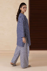 Zellbury Stitched 2 Piece Lawn Vol-01 Suit-WPS-22056