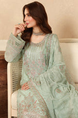 Sonehri by Ramsha Unstitched 3 Piece Chiffon Vol-02 Suit-BB-205