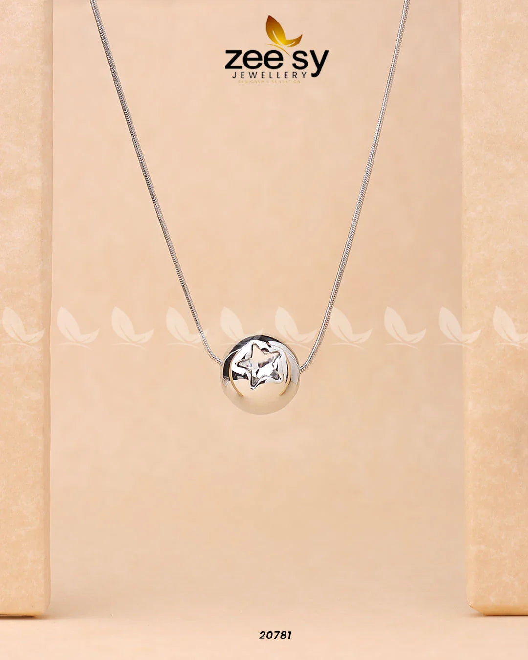 Star Chain Silver - Zeesy Jewellery