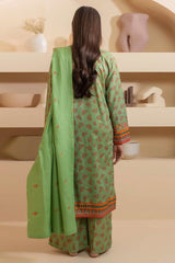 Zellbury Unstitched 3 Piece Lawn Vol-07 Suit-WUS-30207