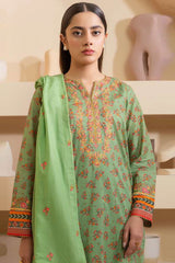Zellbury Unstitched 3 Piece Lawn Vol-07 Suit-WUS-30207