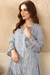 Sonehri by Ramsha Unstitched 3 Piece Chiffon Vol-02 Suit-BB-208