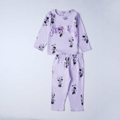 Kjunction Girls Printed Full Sleeve Suit