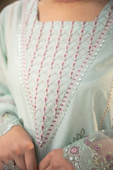 Mehru By Zebtan Unstitched 3 Piece Luxury Lawn Spring Suit-Mehru MZ-07