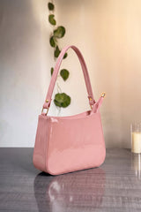 Fineur Shoulder Bag Shiny Crush - Peach