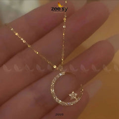 Chandi Moon Pendant - Zeesy Jewellery