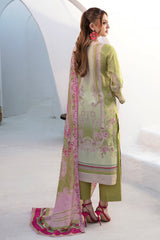 Ghazal By Ramsha Unstitched 3 Piece Luxury Lawn Vol-02 Suit-G-210