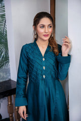 Panache Apparel Stitched Frock Collection-Taskeen