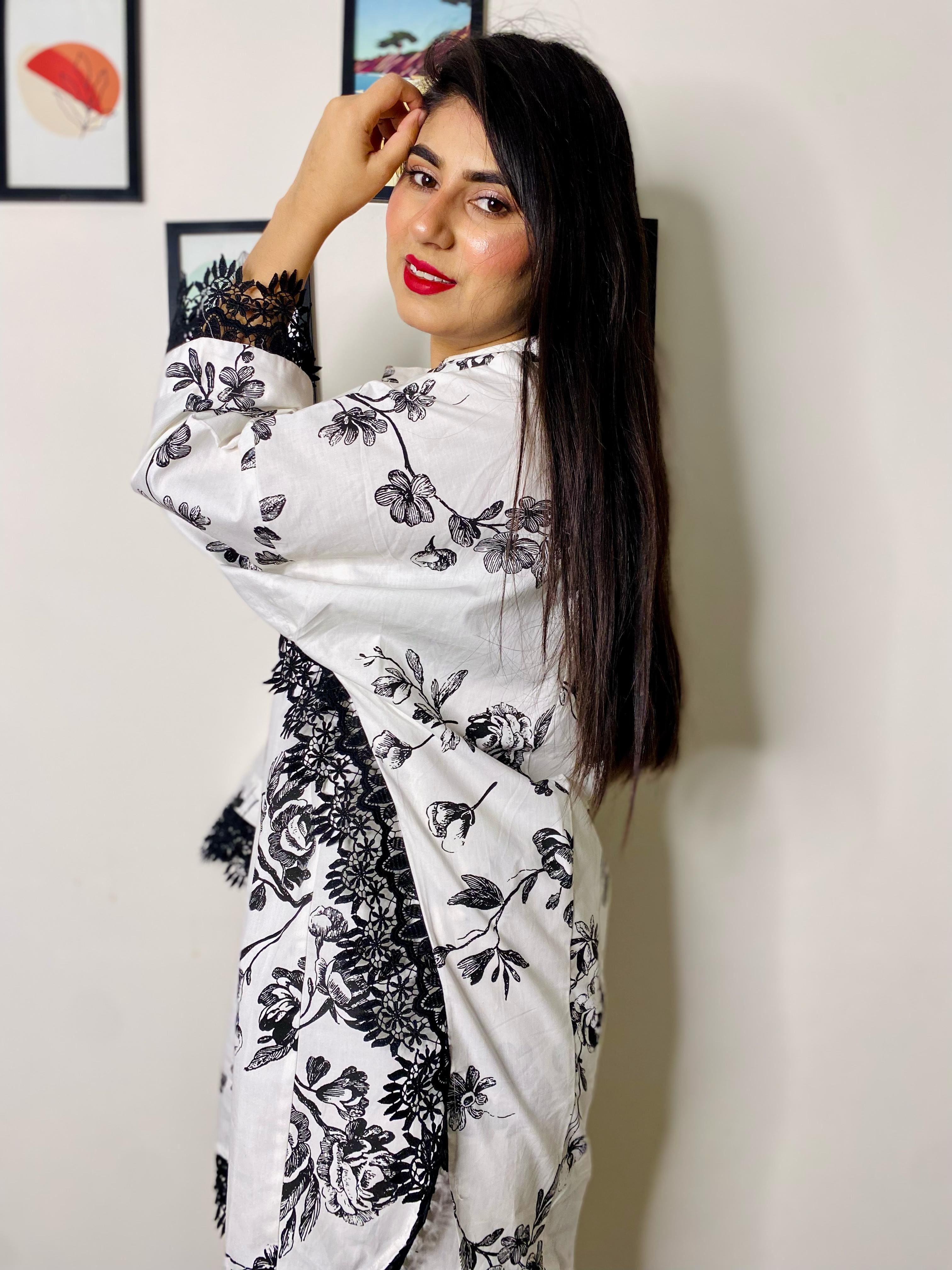 Urban Cut 2 Piece Cotton Printed  Co- Ord Set