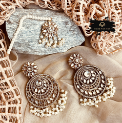 Made For Her-Bazm-e-Husn ? Earrings & Tikka - LNS1041