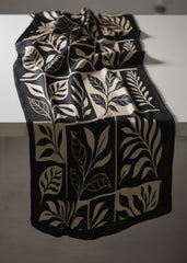 Nairah Summer Stoles Wrap-Botanical Noir