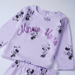 Kjunction Girls Printed Full Sleeve Suit