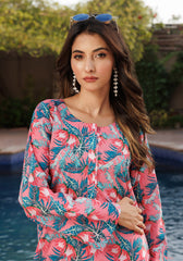 Zarasi.Pk Stitched 2 Piece Printed Lawn Collection'2025-Flamingo
