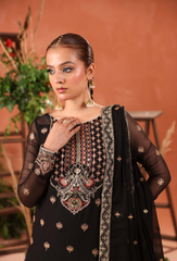 Heer By Humdum Stitched 3 Piece Formals Vol-02 Collection'2025-D05