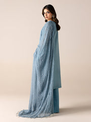 AURAPRET By Zebtan Stitched 3 Piece Luxury Formals Collection'2026-Aurapret-05 | 3 Piece Embroidered Organza Suit