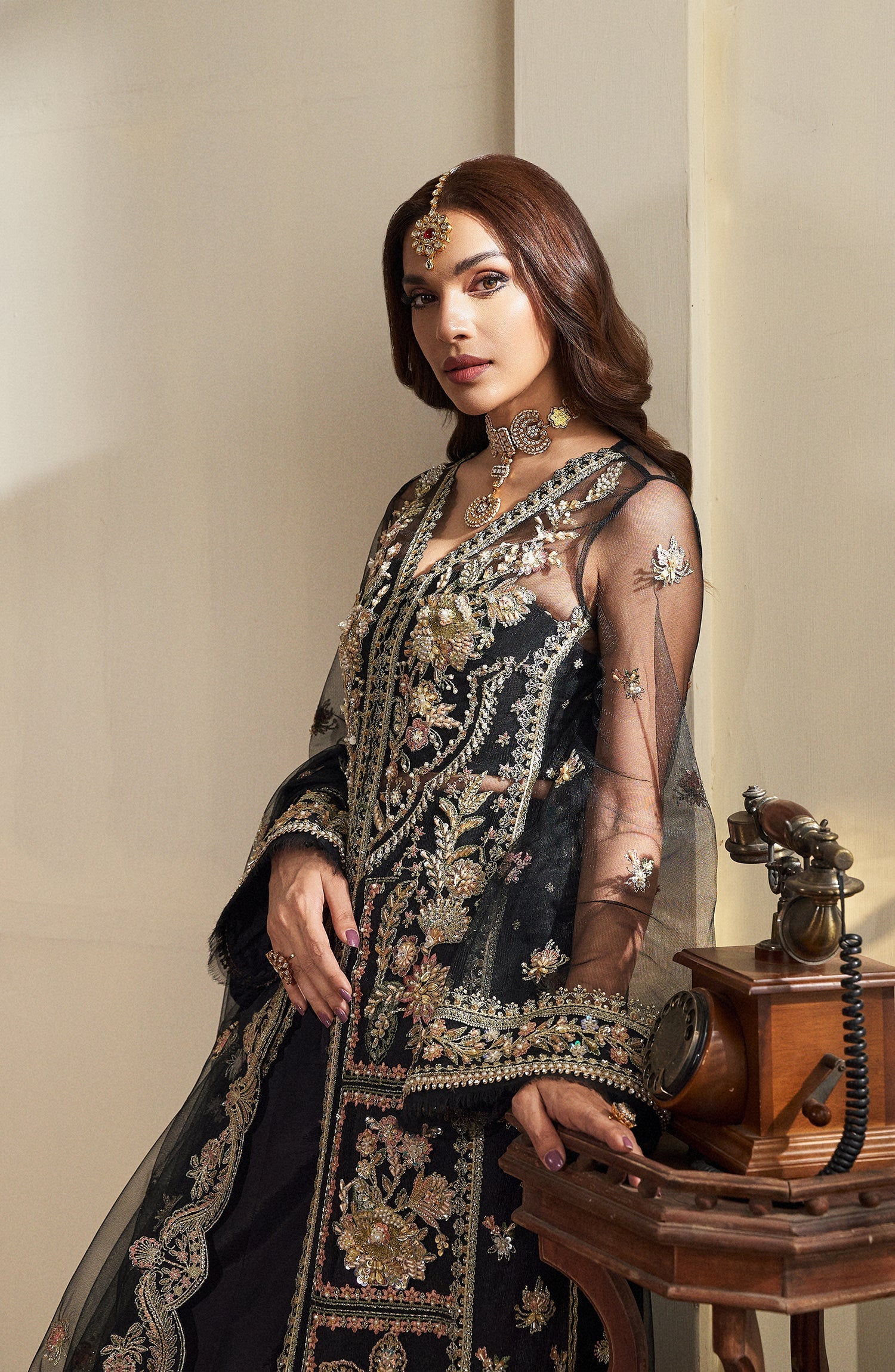 Mehar O Maah By Fabiha Fatima Unstitched 3 Piece Formals Collection'2025-Opal