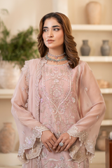 Anaya Noor By Zebtan Unstitched 3 Piece Luxury Formals Suit-AN-03