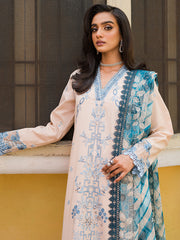 Wisteria by Roheenaz Unstitched 3 Piece Summer Lawn V-II Suit-22-A-Fariba