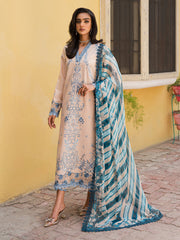 Wisteria by Roheenaz Unstitched 3 Piece Summer Lawn V-II Suit-22-A-Fariba