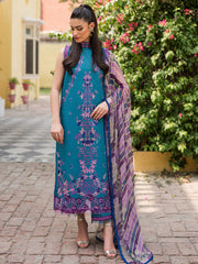 Wisteria by Roheenaz Unstitched 3 Piece Summer Lawn V-II Suit-22-B-Shirin