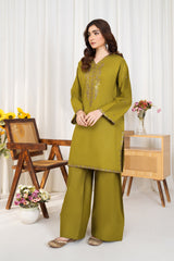 Tiraz Stitched 2 Piece Summer Suit-Bakht