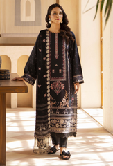 Zarwisha By Humdum Unstitched 3 Piece Digital Printed Emb Lawn Collection'2025-D-02