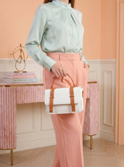 Fineur Handbag Melora - White