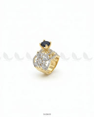 Queen's Vintage Treasure Ring Black - Zeesy Jewellery
