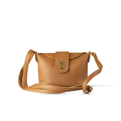 Bolt Brown women's crossbody bag in brown by Bag X
