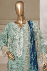 Signature By Sada Bahar Stitched 3 Piece Festive Emb Lawn Vol-02 Collection'2025-ED-236-PISTA