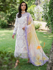 Wisteria by Roheenaz Unstitched 3 Piece Summer Lawn V-II Suit-23-A-Fatemeh