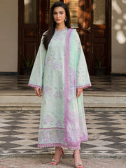 Wisteria by Roheenaz Unstitched 3 Piece Summer Lawn V-II Suit-23-B-Maryam