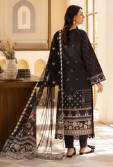Zarwisha By Humdum Unstitched 3 Piece Digital Printed Emb Lawn Collection'2025-D-02