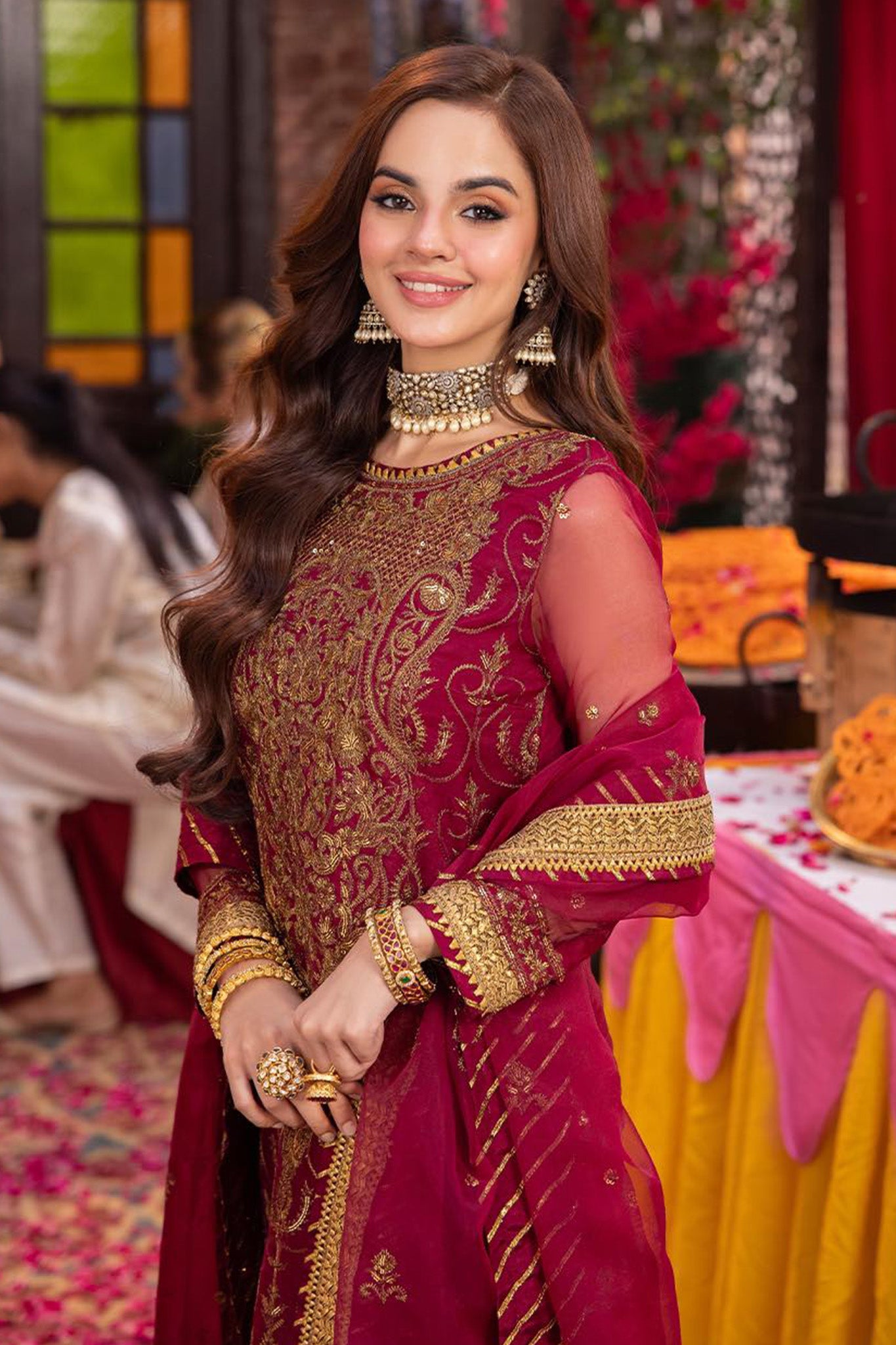 Pyaar Diyan Gallan By Asim Jofa Unstitched 3 Piece Luxury Formals Collection'2024-AJEM-23