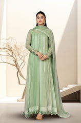 Kalidaar Frocks By Asma & Sidra Stitched Formals Suit-Ayzel (Plain Chiffon Frock)