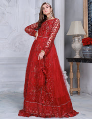 Mahermah By Emaan Adeel Unstitched 3 Piece Formals Collection'2024-MB-01
