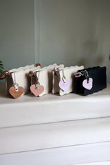 Fineur Handbag Baggie - Off White (Pink Strap)