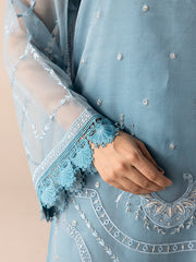 AURAPRET By Zebtan Stitched 3 Piece Luxury Formals Collection'2026-Aurapret-05 | 3 Piece Embroidered Organza Suit