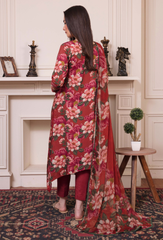 Coco By Humdum Unstitched 3 Piece Viscose Collection'2025-D01