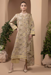Zara By Humdum Unstitched 3 Piece Winter Collection'2024-D-03