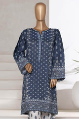 Bin Saeed Stitched 2 Piece Co Ords Cotton Collection'2025-WC-2401-Blue