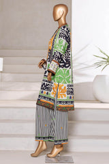 Bin Saeed Stitched 2 Piece Co Ords Cotton Suit-WC-2403-Yellow